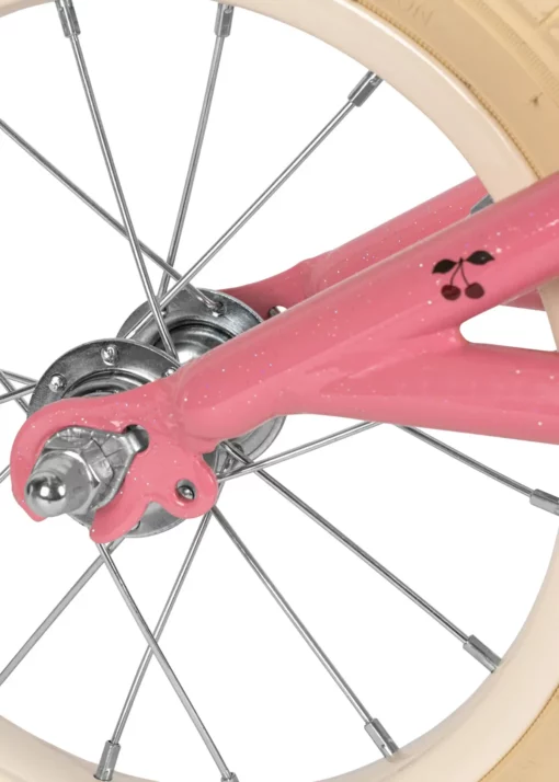 Konges Sløjd Laufrad Balance Bike „Cherry Glitter“, 12-Zoll, ab ca. 2 Jahre – Bild 4