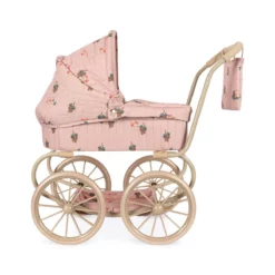 Konges Sløjd Minnie Puppenwagen Lulu „Low Kitty Pink“, niedrige Version