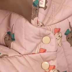 Konges Sløjd Minnie Puppenwagen Lulu „Low Kitty Pink“, niedrige Version