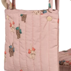 Konges Sløjd Minnie Puppenwagen Lulu „Low Kitty Pink“, niedrige Version