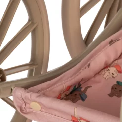 Konges Sløjd Minnie Puppenwagen Lulu „Low Kitty Pink“, niedrige Version