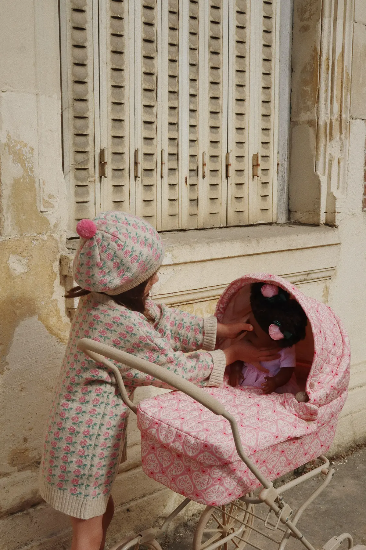 Konges Sløjd Puppenwagen „Lazy Pink“