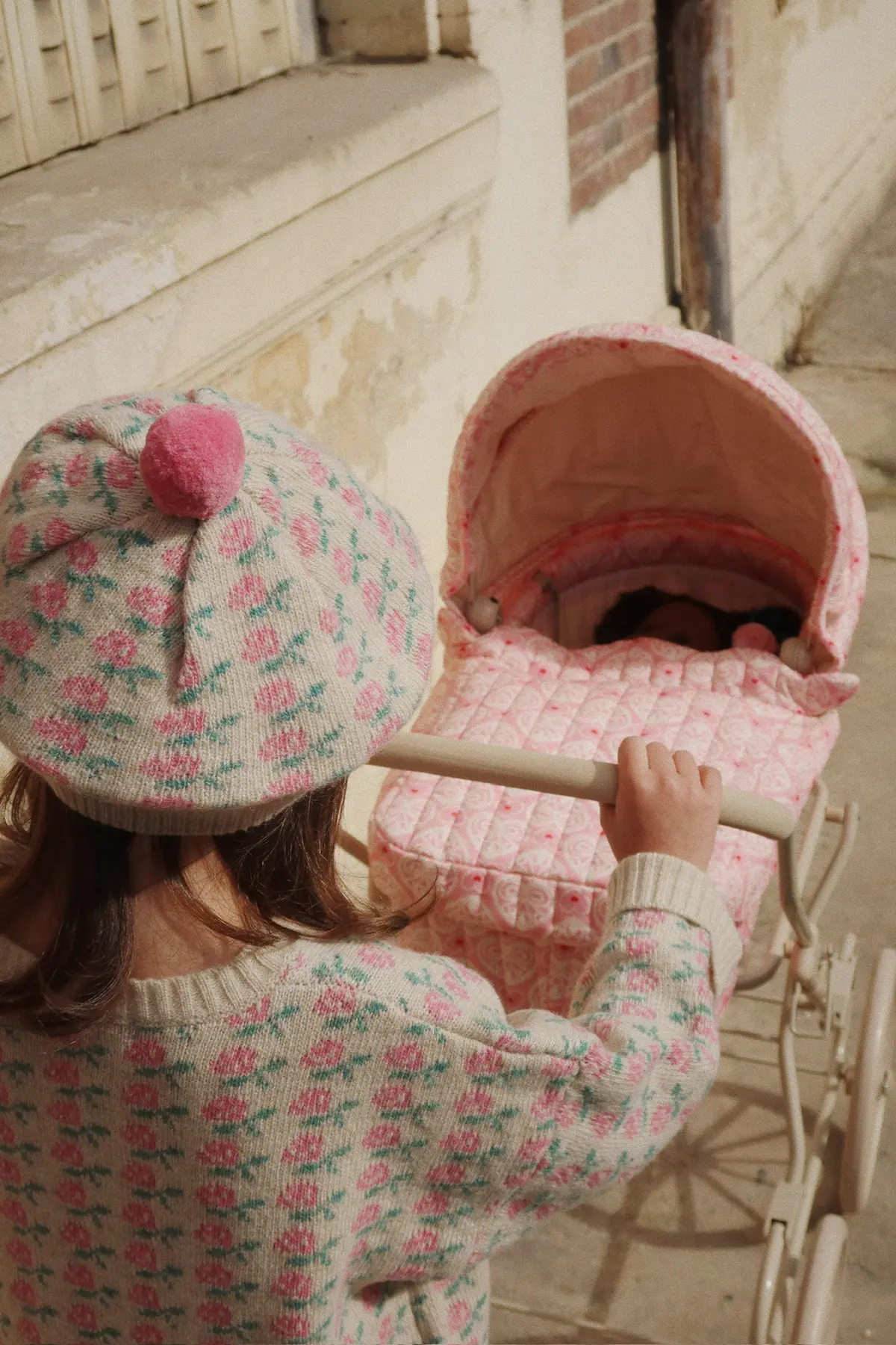 Konges Sløjd Puppenwagen „Lazy Pink“