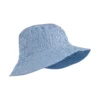 Liewood Kinder-Anglerhut Damon „Check Riverside / Crisp white“