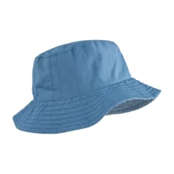 Liewood Kinder-Anglerhut Damon „Check Riverside / Crisp white“