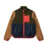 Liewood Sherpa Erwachsenen Jacke Nelson „Army brown / Multi mix“