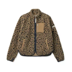 Liewood Sherpa Erwachsenen Jacke Nelson „Leo spots / Oat“
