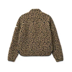DELISTED Liewood Sherpa Erwachsenen Jacke Nelson „Leo spots / Oat“, Gr. 34 – Bild 2