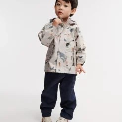 Liewood Softshell Regenbekleidungs-Set Pedia „Sea creature / Sandy“