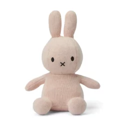 Miffy Kuschelhase „Soft Pink“ Sitting, Bio-Baumwolle, H23cm