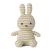 Miffy Kuschelhase „Sparkle Stripe Cream“ Sitting, Bio-Baumwolle, H23cm