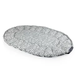 Sebra 3-in-1 Baby Nestchen „Blue olive“, Bio-Kapokfüllung, L72cm