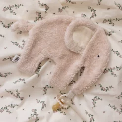 Sebra Schmusetuch / Schnullerhalter, Fanto, „Birchbark rose“