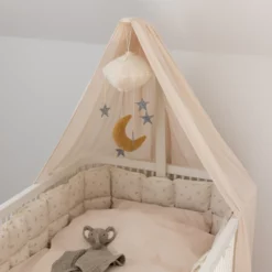 Sebra Sky Baldachin „birchbark rose“, 150x200cm