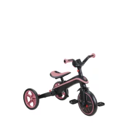 Globber Trike Explorer 4-in-1 – Rosa, faltbar, 10M-5J, mitwachsendes Dreirad