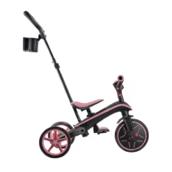 Globber Trike Explorer 4-in-1 – Rosa, faltbar, 10M-5J, mitwachsendes Dreirad
