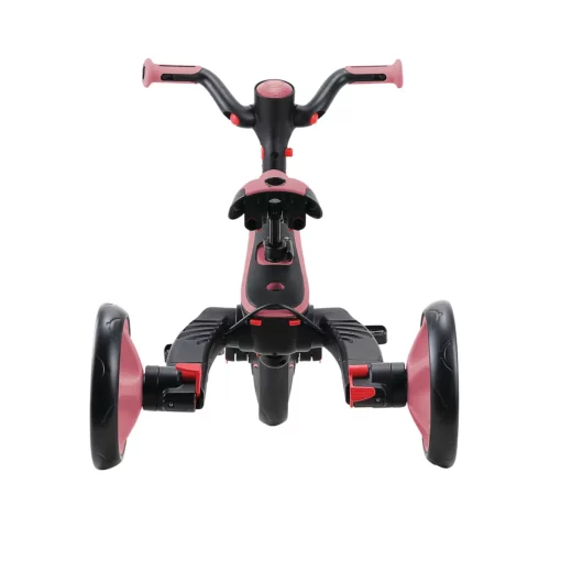 Globber Trike Explorer 4-in-1 – Rosa, faltbar, 10M-5J, mitwachsendes Dreirad
