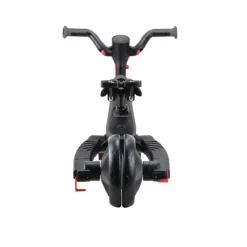 Globber Trike Explorer 4-in-1 – Schwarz-Grau, faltbar, 10M-5J, mitwachsendes Dreirad