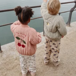 Konges Sløjd Bomberjacke Juno „Laurel Oak / Lemon“