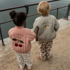 Konges Sløjd Bomberjacke Juno „Laurel Oak / Lemon“