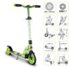 Six Degrees Aluminium Scooter 180/145 mm - Grün