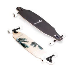 muuwmi Longboard ABEC 7 Beach aus Ahornholz
