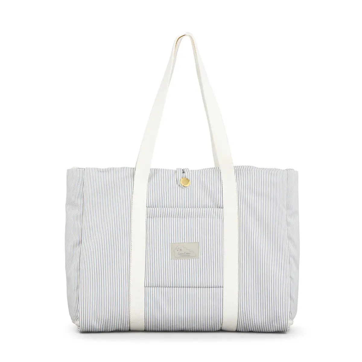 Cam Cam ausklappbare Wickeltasche „Classic Stripes Blue“, OCS, 40x13x30cm