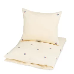 Cam Cam bestickte Baby Bettwäsche „Berries“ – 70x100cm / 40x45cm