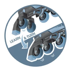 Globber Learning Inline Skate 2-in-1 blau