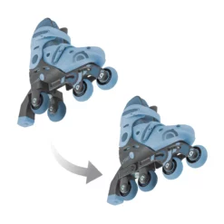 Globber Learning Inline Skate 2-in-1 blau