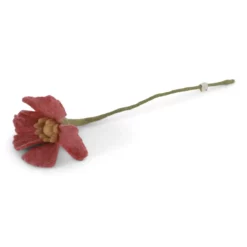 Gry & Sif Filzblumen Mohnblume „Rasberry“