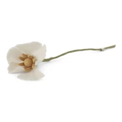 Gry & Sif Filzblumen Mohnblume „Weiß“