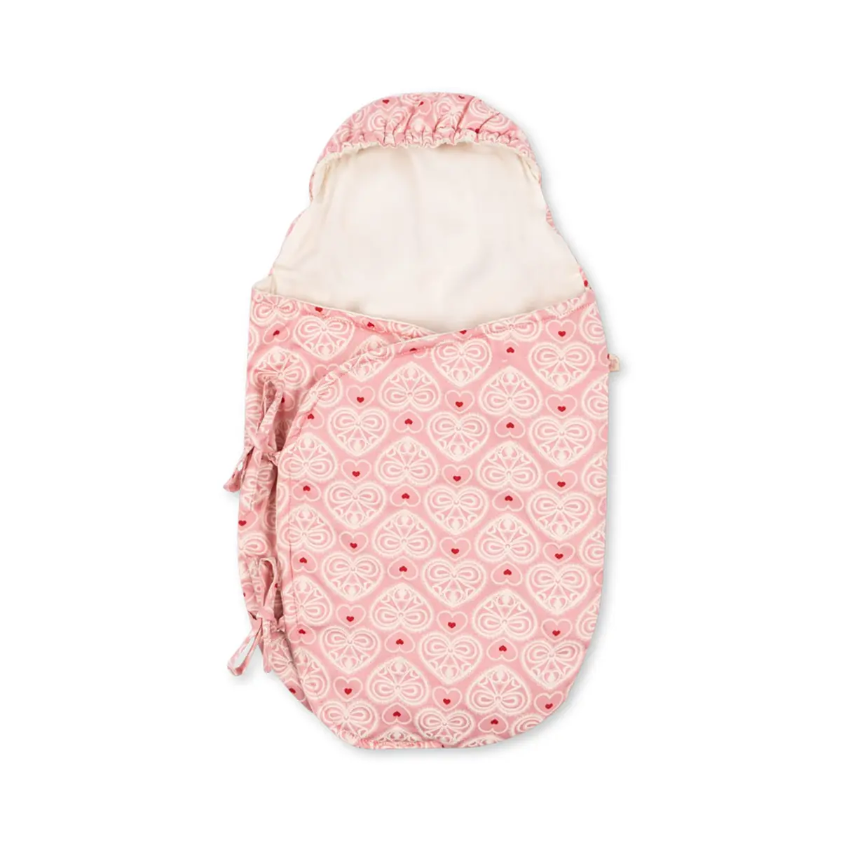 Konges Sljd Puppen-Schlafsack Lacy pink - Hipster Baby