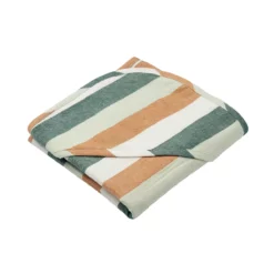 Liewood Kapuzenhandtuch Mie „Dusty mint multi mix“, 100x100cm