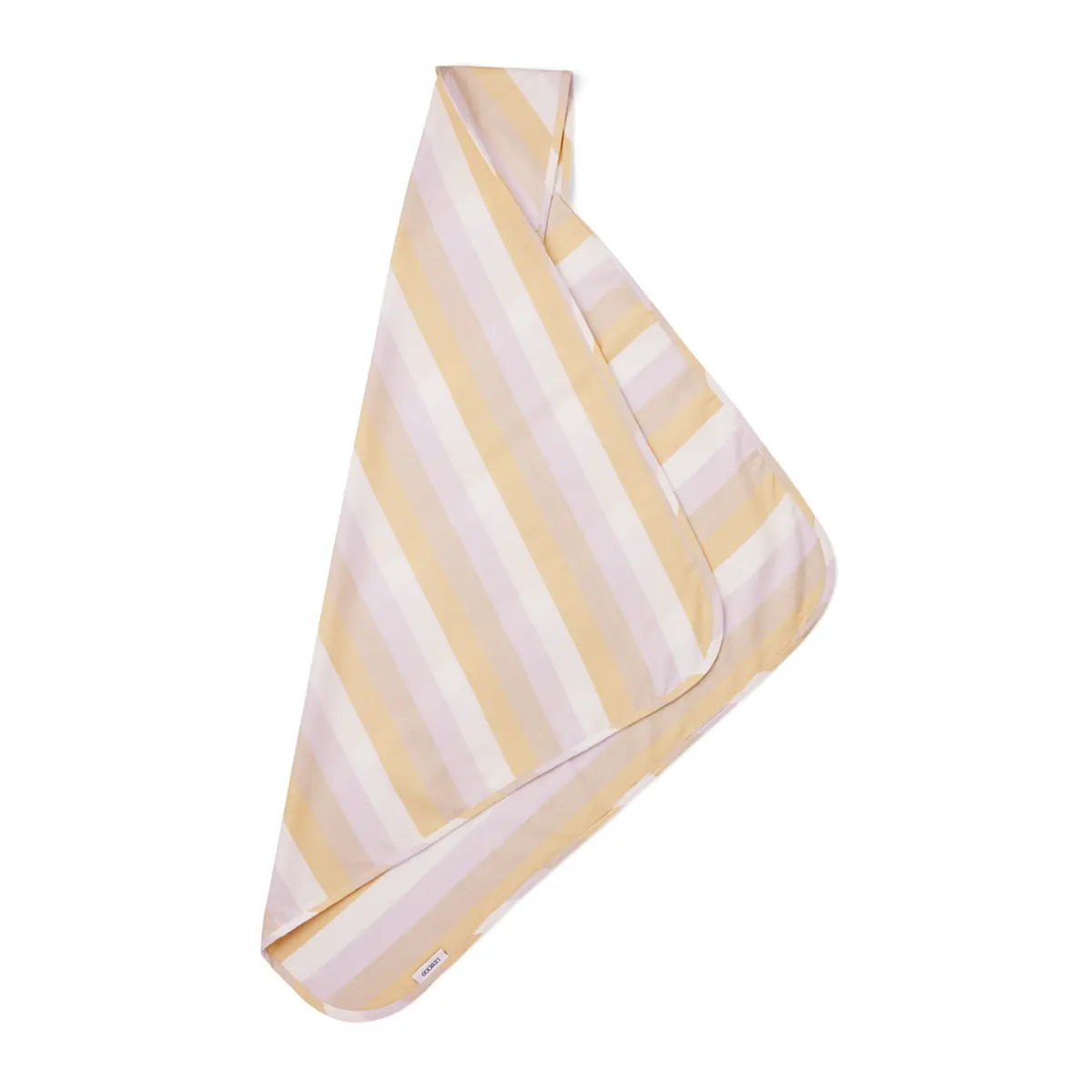 Liewood Kapuzenhandtuch Mie „Light lavender multi mix“, 100x100cm