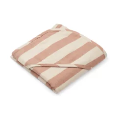 Liewood Kapuzenhandtuch Mie „Tuscany rose / sandy“, 100x100cm