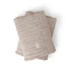 Sebra Musselin Wickelunterlagen 2er-Set „Beige“