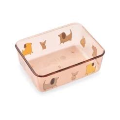 Liewood Ako Snackbox „Cats and Dogs : Sandy“ aus Tritan