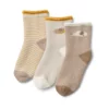 Liewood Antirutsch-Socken Eloy „Elephant / Creme de la creme“, 3er-Set