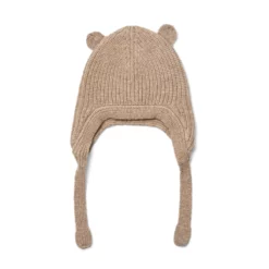 Liewood Babymütze Aviana „Oat melange“, 100% Wolle