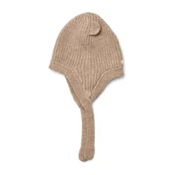 Liewood Babymütze Aviana „Oat melange“, 100% Wolle