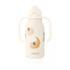 Liewood Edelstahl Trinkflasche Kimmie „Elephant / Creme de la creme“ mit Griffen