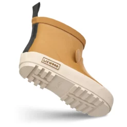 Liewood Jesse Thermo-Regenstiefel „Golden caramel“, Teddyfutter