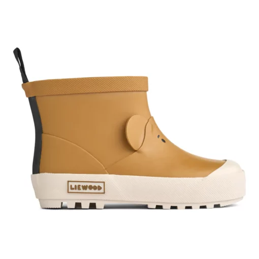Liewood Jesse Thermo-Regenstiefel „Golden caramel“, Teddyfutter