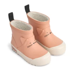 Liewood Jesse Thermo-Regenstiefel „Tuscany rose“, Teddyfutter