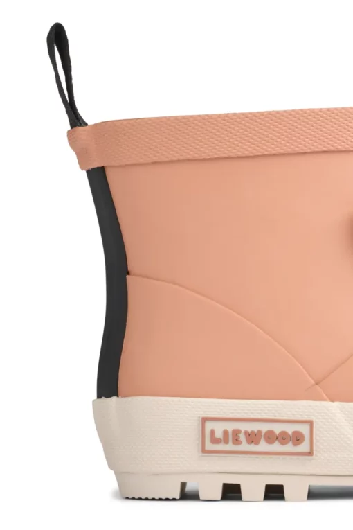 Liewood Jesse Thermo-Regenstiefel „Tuscany rose“, Teddyfutter