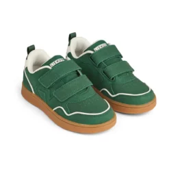 Liewood Kinder-Sneaker Claudina „Green garden / Creme de la creme“