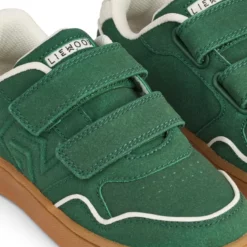 Liewood Kinder-Sneaker Claudina „Green garden / Creme de la creme“