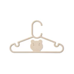 Liewood Kleiderbügel-Set Falton für Kinder „Mr Bear / Sandy“, 8er-Pack