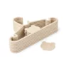 Liewood Kleiderbügel-Set Falton für Kinder „Mr Bear / Sandy“, 8er-Pack